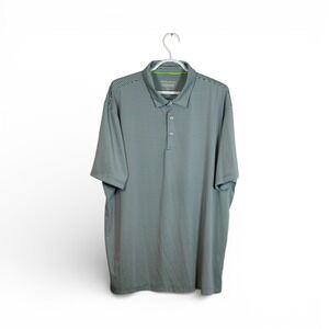 Michael Rouen Mens Polo Shirt Striped Short Sleeve Golf  Lot of 5 Shirts